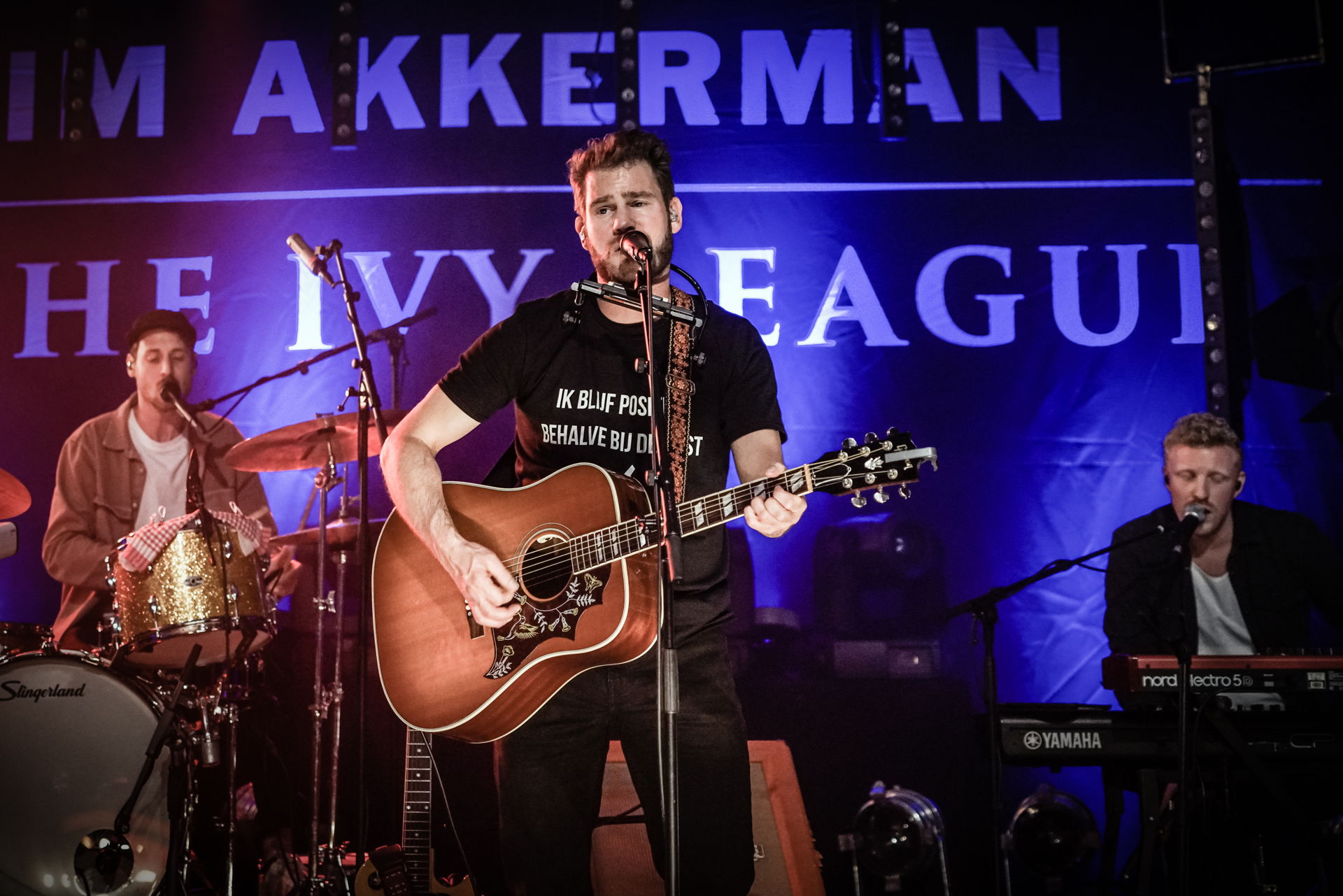 Tim Akkerman & the Ivy League tijdens Locked & Live, foto's door Photo Anya.