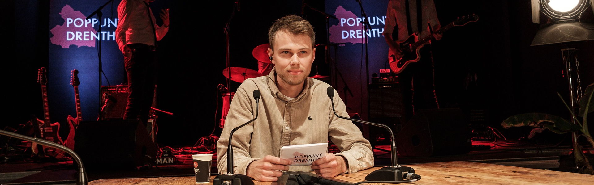 Discover Drenthe Live - host Ruben 